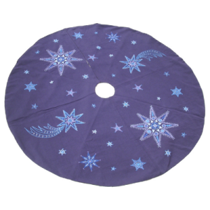 Multi Stars Design Tree Skirt