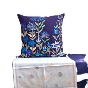 BLUE MEADOW CUSHION COVER