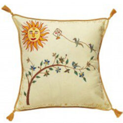 Golden Sun Pillow Cover